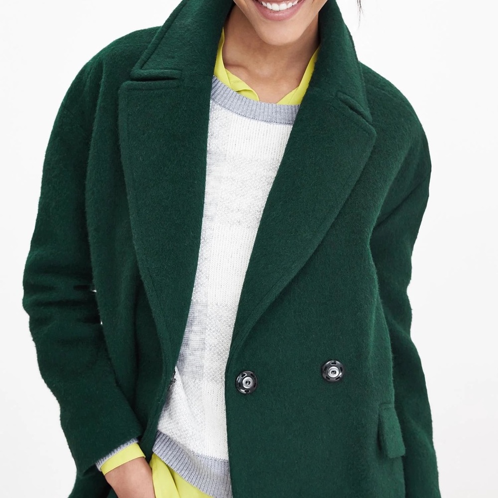 Banana Republic Wool Peacoat